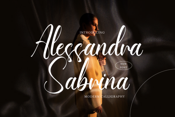 Alessandra Sabrina: A Delicate Script Font for Modern Web Design
