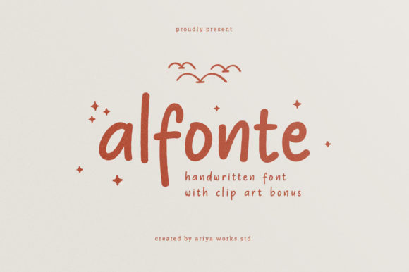 Alfonte: A Clean Script Font for Modern Campaigns