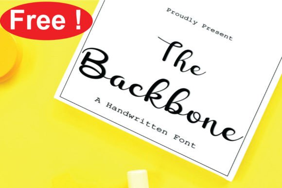 Backbone: The Handwritten Typeface for Campaigns That Need Personality