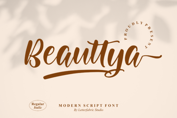 Beauttya Font for Web Design Projects