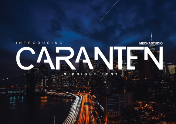 Caranten: A Modern Script Font for Web Design