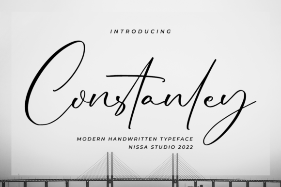 Constanley: The Handwritten Typeface That Elevates Luxury Branding