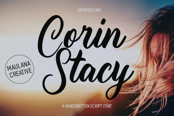 Corin Stacy: A Script Font for Editorial Elegance