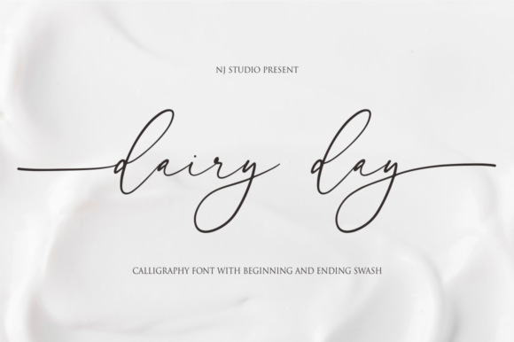 Dairy Day Font for Modern Web Design