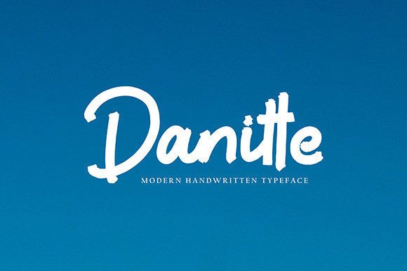 Danitte: The Handwritten Typeface That Elevates Small Business Branding