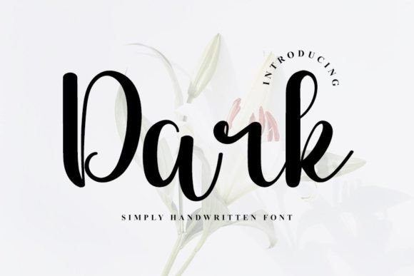 Dark Font for Bold Digital Branding