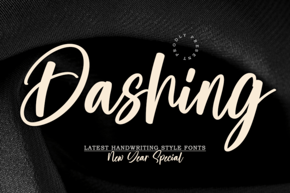 Dashing: A Handwritten Typeface for Elegant Brand Identity
