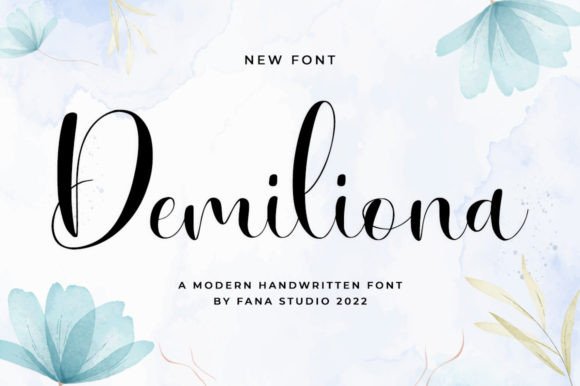 Demiliona: The Handwritten Typeface for Scroll-Stopping Campaigns