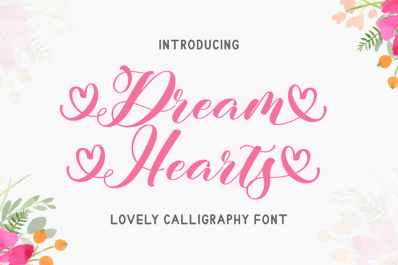 Dreamhearts Font for Branding Projects