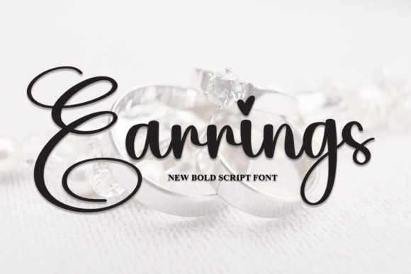 Earrings Font for Professional Branding