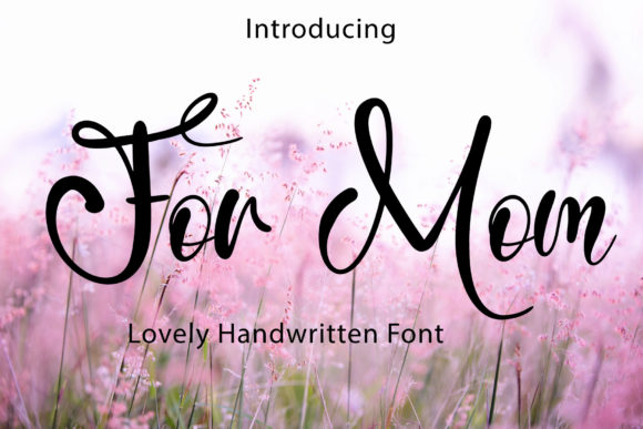 For Mom: A Stylish Font for Branding That Feels Personal