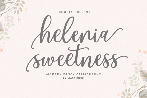 Helenia Sweetness Font for Handmade Creations