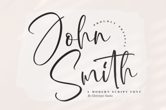 John Smith: A Stylish Script Font for Web Design