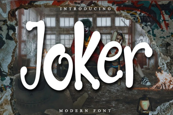 Joker Font for Eye-Catching Campaign Designs