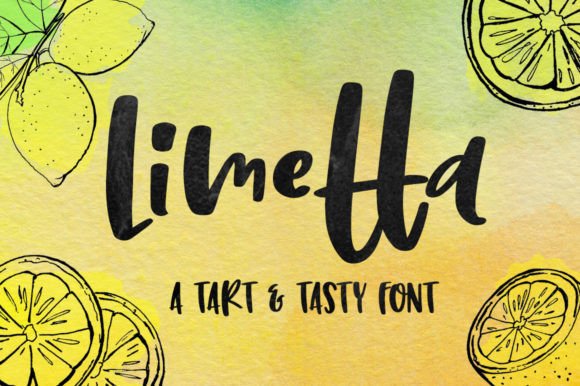 Limetta: A Playful Script Font for Modern Web Design