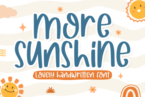 More Sunshine: A Charming Handwritten Font for Web Design