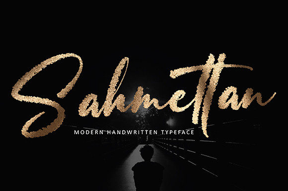 Sahmettan: A Handwritten Font for Modern Web Design