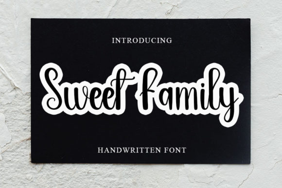 Sweet Family Font: A Delicate Touch for Branding