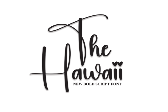 The Hawaii: A Handwritten Font for Editorial Design
