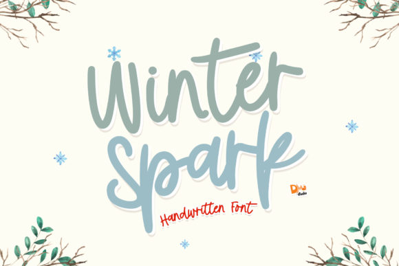 Winter Spark: A Cozy Font for Editorial Design