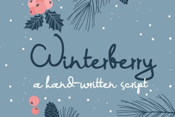 Winterberry Font Review for Branding Projects