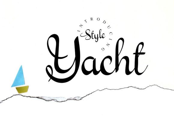 Yacht: The Elegant Script Font for Polished Brand Identity